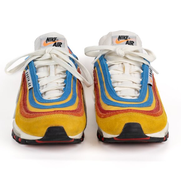 Men's Sz 8 Nike Air Max 97 SE Running Club Pollen Orange DH1085-700 - Picture 2 of 16